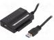 Adaptér USB na SATA  USB A vidlice,IDE 40pin,SATA zásuvka