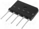 Třífázový usměrňovací můstek  Urmax 800V  If 20A  Ifsm 200A