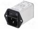 Konektor  napájecí AC  zásuvka  vidlice  4A  250VAC  IEC 60320