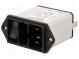 Konektor  napájecí AC  zásuvka  vidlice  1A  250VAC  IEC 60320