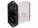 Konektor  napájecí AC  zásuvka  vidlice  4A  250VAC  IEC 60320