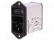 Konektor  napájecí AC  zásuvka  vidlice  10A  250VAC  IEC 60320