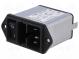Konektor  napájecí AC  zásuvka  vidlice  10A  250VAC  IEC 60320