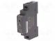 MEAN WELL DDR-15G-24 Napájecí zdroj  DC/DC  15W  24VDC  630mA  9÷36VDC  Montáž  DIN  68g