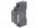 MEAN WELL DDR-15L-12 Napájecí zdroj  DC/DC  15W  12VDC  1,25A  18÷75VDC  Montáž  DIN