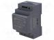 MEAN WELL DDR-60G-15 Napájecí zdroj  DC/DC  60W  15VDC  4A  9÷36VDC  Montáž  DIN  216g