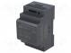 MEAN WELL DDR-60L-12 Napájecí zdroj  DC/DC  60W  12VDC  5A  18÷75VDC  Montáž  DIN  216g