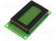 Zobrazovač  LCD  alfanumerický  STN Positive  8x2  LED  Znak 5mm