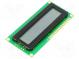 Zobrazovač  LCD  alfanumerický  STN Positive  16x1  Znak 5,95mm