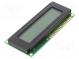 Zobrazovač  LCD  alfanumerický  FSTN Positive  16x1  LED  PIN 16
