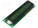 Zobrazovač  LCD  alfanumerický  STN Positive  16x1  LED  PIN 16