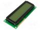 Zobrazovač  LCD  alfanumerický  FSTN Positive  16x2  LED  PIN 16