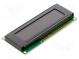 Zobrazovač  LCD  alfanumerický  FSTN Negative  16x2  LED  PIN 18