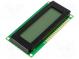 Zobrazovač  LCD  alfanumerický  FSTN Positive  16x2  LED  PIN 16
