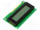Zobrazovač  LCD  alfanumerický  FSTN Positive  16x2  LED  PIN 18