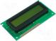 Zobrazovač  LCD  alfanumerický  STN Positive  16x2  LED  PIN 16