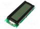 Zobrazovač  LCD  alfanumerický  FSTN Positive  16x2  LED  PIN 14