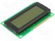 Zobrazovač  LCD  alfanumerický  STN Positive  20x4  LED  PIN 16
