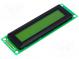 Zobrazovač  LCD  alfanumerický  STN Positive  24x2  LED  PIN 16