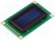 Zobrazovač  OLED  alfanumerický  8x2  Rozm  58x32x10mm  žlutá