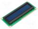 Zobrazovač  OLED  alfanumerický  16x2  Rozm  80x36x10mm  žlutá