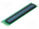 Zobrazovač  OLED  alfanumerický  40x2  Rozm  182x38,5x9,3mm  bilá