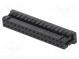 Zástrčka  kabel-pl.spoj  zásuvka  DF11  2mm  PIN  32  bez kontaktů