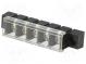 Svorkovnice do plošného spoje  přímý  10mm  póly  5  4mm2  svorka