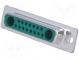 Speciální D-Sub  PIN  17(2+15)  zástrčka  zásuvka  pájení  47,04mm