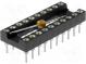 Patice  DIP  PIN 20  7,62mm  zlacený  polyester  UL94V-0  10Ω  THT