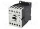 EATON DILM12-10(110V50HZ,120V60HZ) Stykač 3-pólový  Pomocné kontakty  NO  110VAC  12A  NO x3  DILM12
