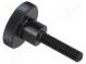 Nastavovací kolečko  Ø  12mm  Vněj.závit  M3  12mm  H  7,5mm  ocel