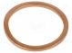Těsnění  měď  Thk  2mm  Øvnitř  24mm  Øprům  29mm  DIN  7603