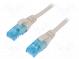 Patch cord  U/UTP  5e  lanko  Cu  PVC  šedá  2m