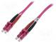 Světlovodný patch cord  OM4  LC/UPC,z obou stran  1m  LSZH