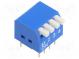 Přepínač  DIP-SWITCH  Počet sekcí  4  ON-OFF  0,05A/12VDC  pol  2
