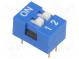 Přepínač  DIP-SWITCH  Počet sekcí  2  ON-OFF  0,05A/12VDC  pol  2