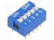 Přepínač  DIP-SWITCH  Počet sekcí  5  ON-OFF  0,05A/12VDC  pol  2