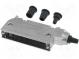 Kryt  pro konektory D-Sub  D-Sub 37pin,D-Sub HD 62pin  stíněný