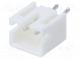 Zásuvka  kabel-pl.spoj  vidlice  2mm  PIN  2  THT  100V  2A  -25÷85°C