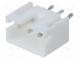Zásuvka  kabel-pl.spoj  vidlice  2mm  PIN  3  THT  100V  2A  -25÷85°C