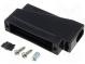 Kryt  pro konektory D-Sub  D-Sub 25pin,D-Sub HD 44pin  černá