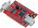 Výv.kit  ARM NXP  LPC2148  I2C x2,RS232,SPI,SSP,UART x2,USB
