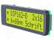 Zobrazovač  LCD  alfanumerický  STN Positive  16x2  LED  68x26,8mm