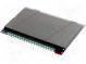 Zobrazovač  LCD  grafický  FSTN Positive  128x64  bílá  PIN 20