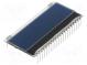 Zobrazovač  LCD  alfanumerický  FSTN Negative  8x1  černá  PIN 20