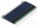Zobrazovač  LCD  alfanumerický  FSTN Negative  16x2  černá  PIN 20
