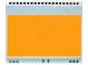 Podsvětlení  EADOGM128  LED  55x46x3,6mm  jantarová