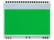 Podsvětlení  EADOGM128  LED  55x46x3,6mm  zelená