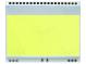 Podsvětlení  EADOGM128  LED  55x46x3,6mm  žluto-zelená